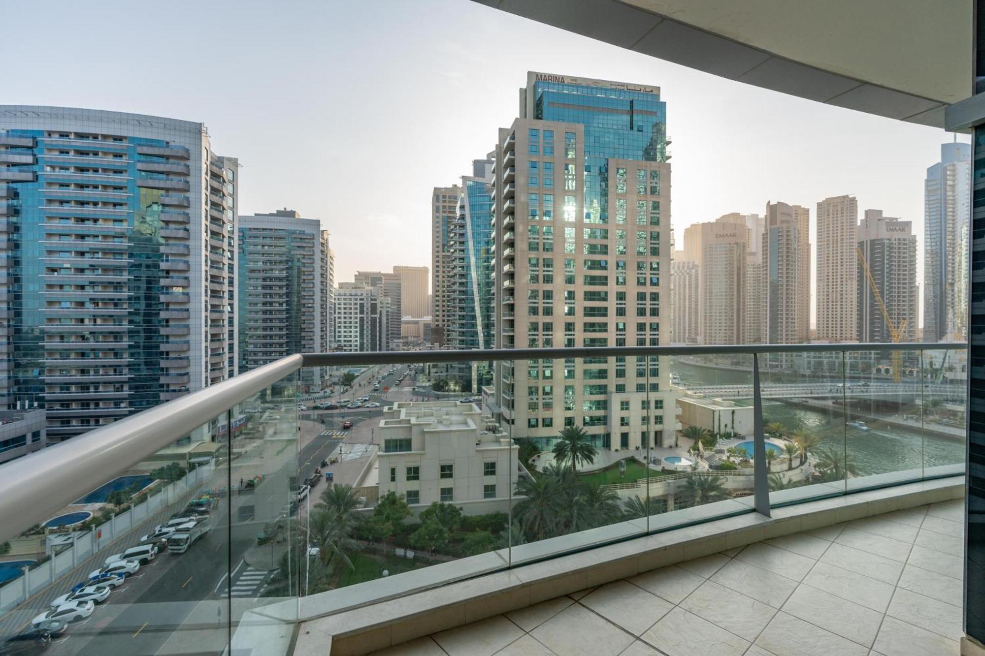 Vacay Lettings - Full Marina View 3 Bedroom Plus Maid Room Dubai Eksteriør bilde