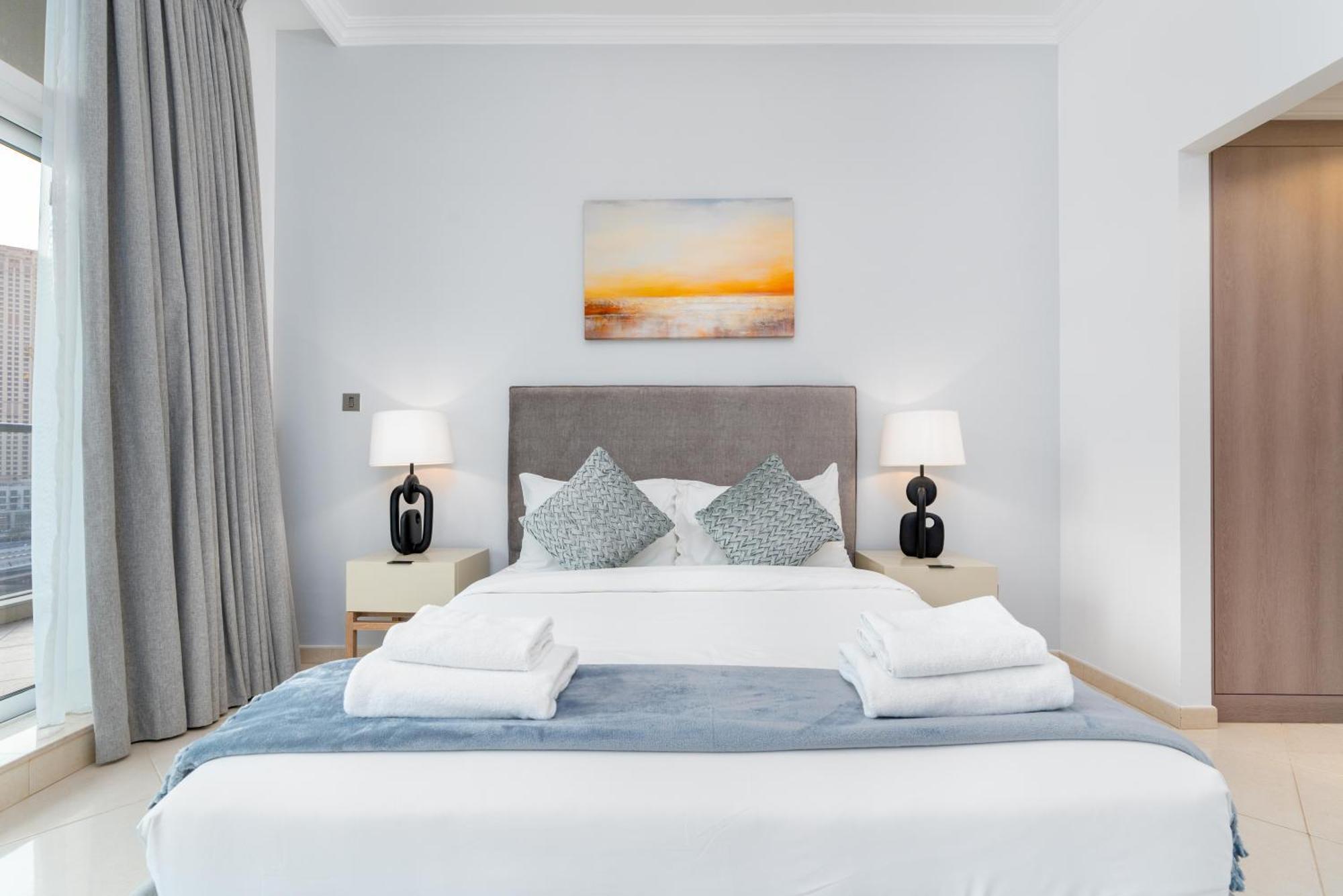 Vacay Lettings - Full Marina View 3 Bedroom Plus Maid Room Dubai Eksteriør bilde